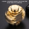 Cube Shaped Gear Fingertip Gyroscope Decompression Toys Stress Relief for