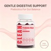Clean Fiber Gummies for Men, Digestive Gut Health 60 Gummies