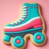 Unbranded Roller Skate Cookie Cutter 3.75'' Metal 80's Birthday Party