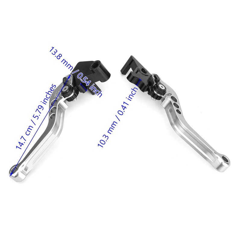 Artudatech Brake Clutch Levers For Ka-wa-saki Ninja 250 300
