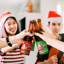 Umigy 30 Count Beer Can Coolers Sleeves Beer Can Coolers Soft Insulated Bulk for Soda Cover Coolers Collapsible for Favors Parties Events Beer Water Bottles