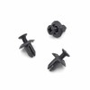 VVO Fasteners- Black Plastic Front Bumper & Trim Fastener Clips