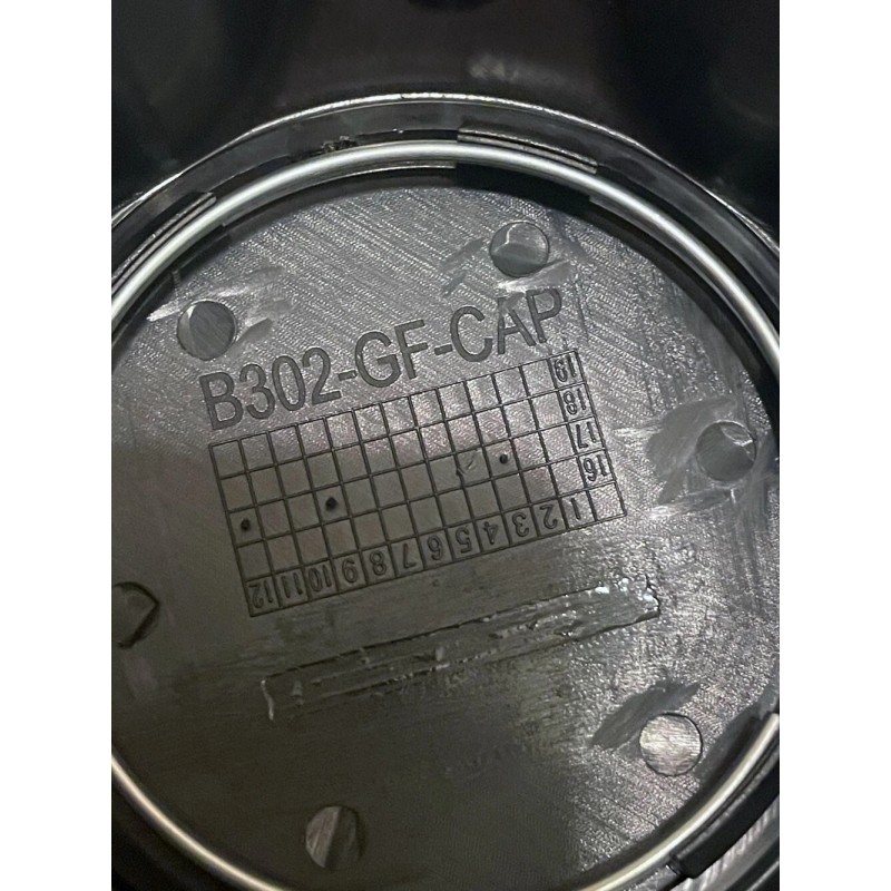 G-FX TR10 Gloss Black Wheel Rim Center Cap - B302-GF-CAP