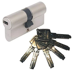 ABUS EC550 Profile Double Cylinder Length (A/B) 30/70 mm (C = 100 mm) with 6 Keys