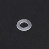 sourcing map Nylon Flat Washers M6 11mm OD 6mm ID