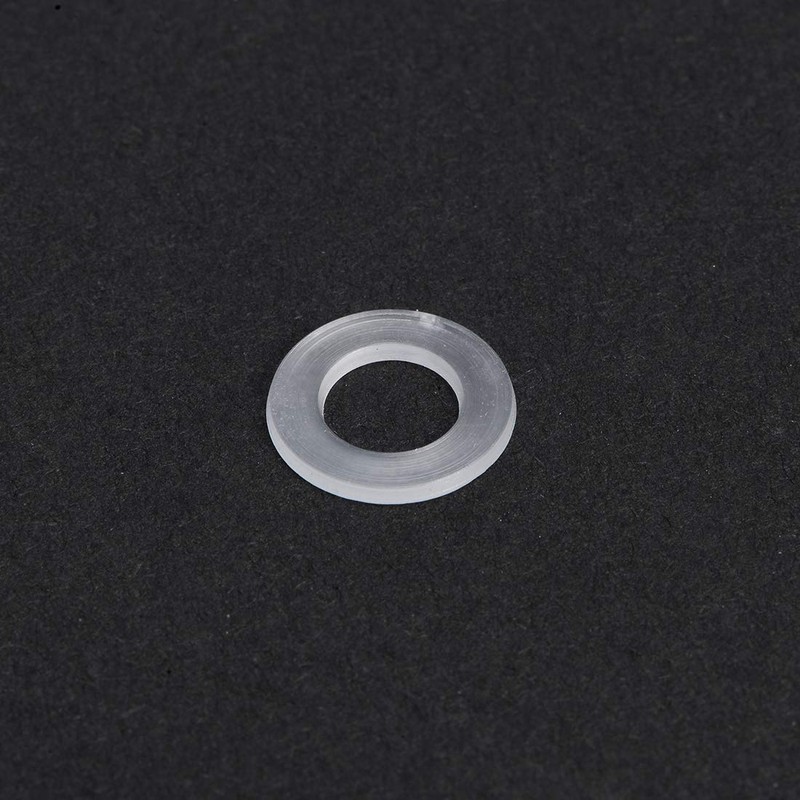 sourcing map Nylon Flat Washers M6 11mm OD 6mm ID