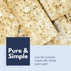 Snacktery Spelt Everything Flatbread Crackers - All Natural Spelt Crackers