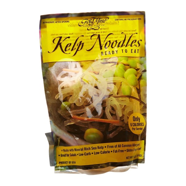 Gold Mine Kelp Noodles, Original, 1 lb, 12 Count