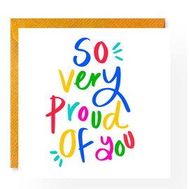 Proud Of You Card, Exam Results Congratulations, Driving Exam Pass, Graduation, New Job or Big Moment, Achievement, for Encouragement, A level, GSCE