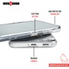 INSTACASE Case Compatible with Cubot KingKong 9, Transparent Clear, Heavy