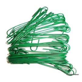 ANGIX 1 x Christmas Tree Hooks Bauble Green Plastic Hanging Hangers Hook Ornaments for Xmas Party and Anniversary Decorations