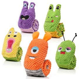 Sedioso Dog Toy (5-Pack) Large Dog Squeaky Toy for Stress Release, Dog Puzzle Toy IQ Training, 23.6 Inch Unfilled Toy for Small, Medium and Large Dogs