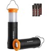 EverBrite 2 Packs 2-in-1 Mini Lanterns Flashlights 3 Modes LED
