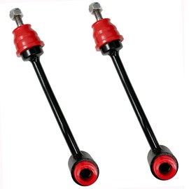 Suspension Dudes Front Sway Bar Code, Kit de enlace de poliuretano rojo para Jeep Wrangler TJ 1997-2006, K3197