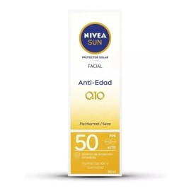 Protector Solar Facial Fps 50 Antiedad Q10 Nivea Sun 50ml
