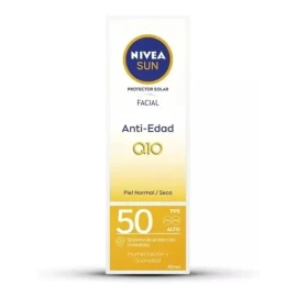 Protector Solar Facial Fps 50 Antiedad Q10 Nivea Sun 50ml