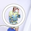 10 Inch 2400‑3000LM 12W LED Ring Light with Cell Phone