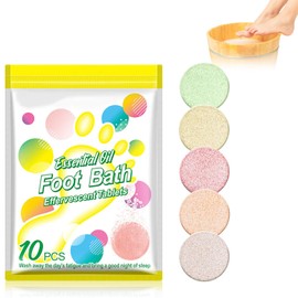 Bath Bombs Foot Soak, Natural Foot Bath Tablets, Handmade Foot Bath Bombs, Foot Care Effervescent Tablets, Essential Oil Foot Bath Tablets, Restore Foot Health and Metabolism