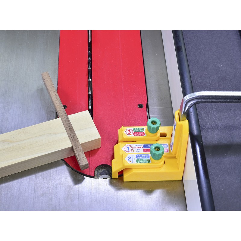 MICROJIG Matchfit DS-333 Dado Stop, Yellow