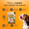 Pork Chomps Baked Pork Skin Dog Chews, 5-inch Mini Twists,