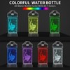 Lightzz Kids Water Bottle with 3D Glowing Shark LED Light