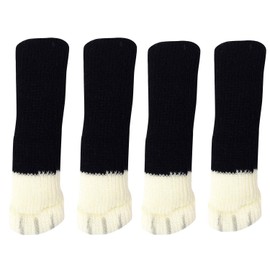 Toyo Case CSK-NA-04 Chair Leg Covers, Noise/Scratch-Resistant, Cat Chair Socks, 4 Pieces (For 1 Chair)