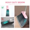 XXFLOWER Broom and Dustpan Set, Dustpans with Broom Combo for