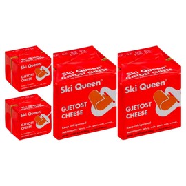 Ski Queen Gjetost Original Goat Cheese 8.8 ounces 4 pack