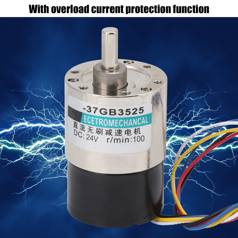 DC Brushless Motor CW/CCW 24V with Bracket Speed Control Board