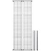 PRO&Family 14" x 72" NSF Chrome 2 Wire Shelf Kit