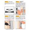 TOUGHBOLT Sliding Door Lock – Double Deadbolt Security – Child