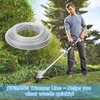 FIFIBANG Metal Trimmer Line, 2.4 mm x 30 m Steel