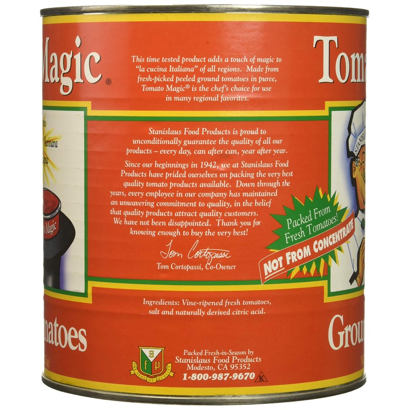 Tomato Magic Ground Tomatoes No. 10 Can 6.6 lb