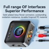 BT5.4 Transmitter Receiver 3-in-1 Wireless Audio Adapter FM Transmitter with