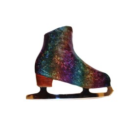 Ice Skate Boot Covers (Stardust)