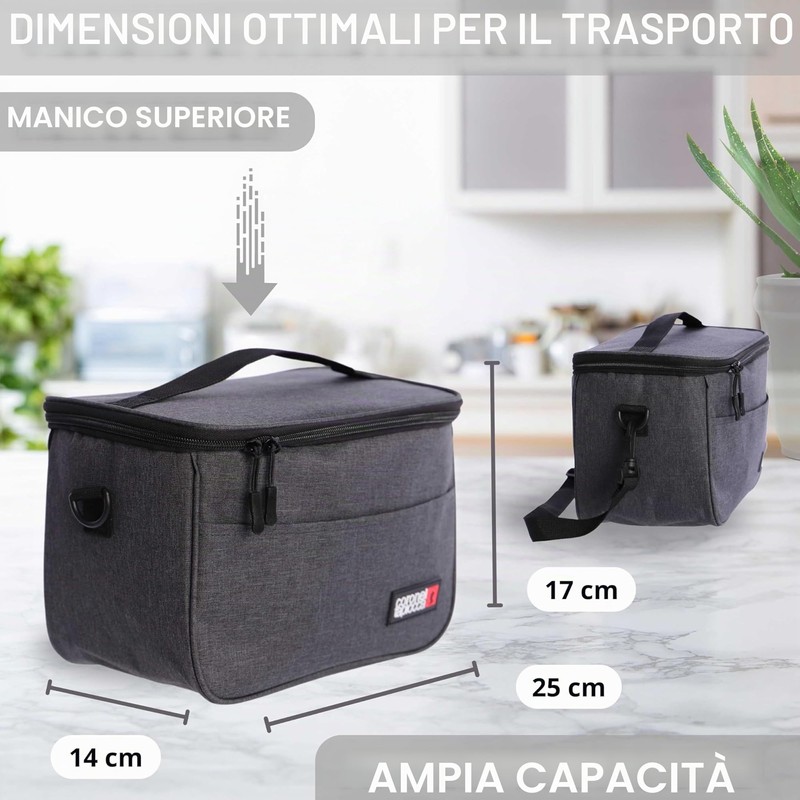 Coronel Tapioca - Borsa Termica Porta Pranzo Sidney per Viaggio,