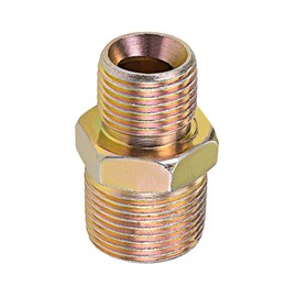 DTGN 3/4 x 1/2 BSP Reduced Pipe Fittings 1 Pack Suitable for Pipe Connections Carbon Steel Hex Nipple Connectors Copper