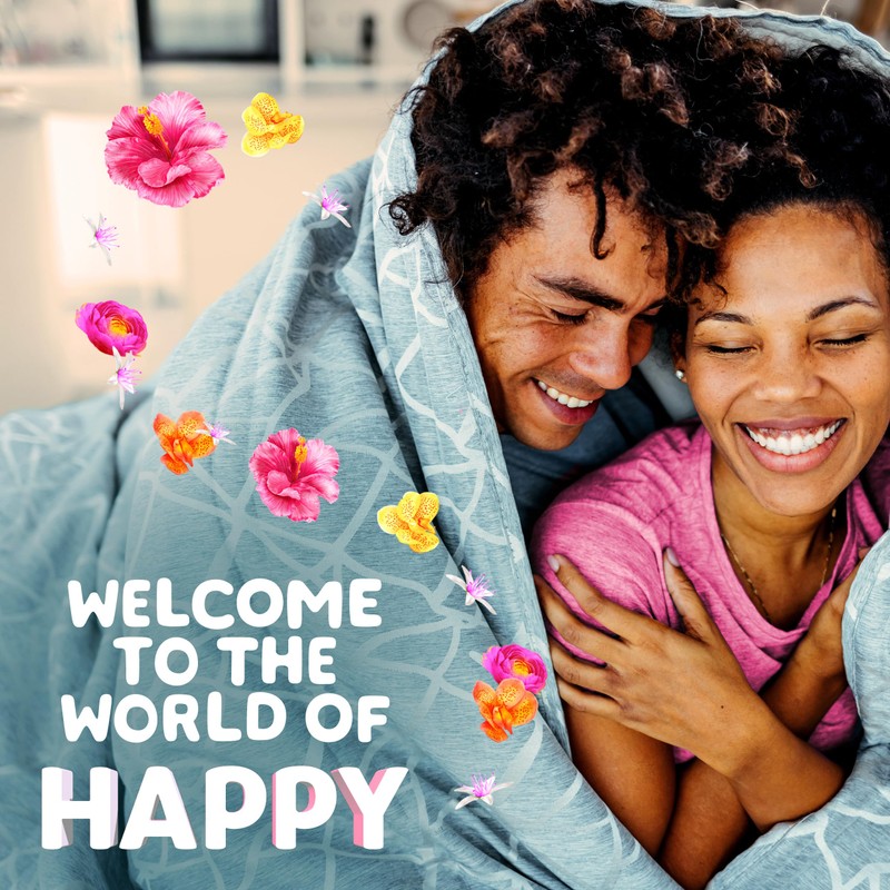 Gain Liquid Fabric Softener (Fabric Conditioner), Happy, 127 fl oz,