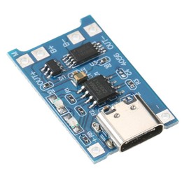 10pcs JacobsParts TP4056 5V 1A USB Type-C 18650 Lithium Battery Charging and Protection Board