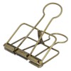 Extra Large Binder Clips 2 Inch, Big Paper Clamps Bronze