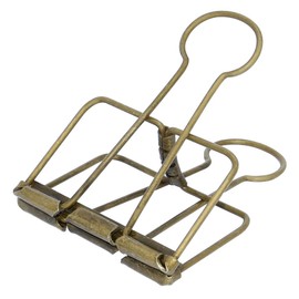 Extra Large Binder Clips 2 Inch, Big Paper Clamps Bronze for Office School Supplies (15Pcs)