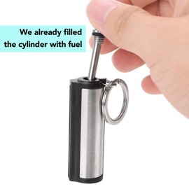 Permanent Match, Forever Lighter, Forever Match, Emergency Camp Fire Starter kit, Permanent Lighter, Metal Keychain, Waterproof Lighter, Metal Match Box, Unlimited Waterproof Stick, Striker Set
