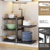 Mnftive adjustable Pot and Pan Organizer for Cabinets - Heavy