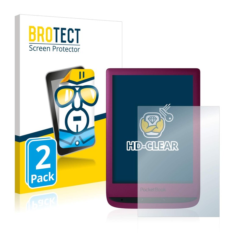 BROTECT Pack of 2 Screen Protectors Compatible with PocketBook Touch