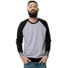 ROCK-IT Apparel Sweatshirt Men's Raglan 2 Tone Crew Neck Sweater