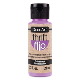 DecoArt Thrift Flip Multi-Surface Paint - Orchid Purple, 2 oz