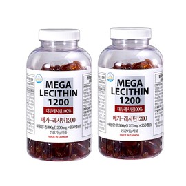 Mega Lecithin 1200 250 capsules (2) / 메가레시틴1200  250캡슐 2개