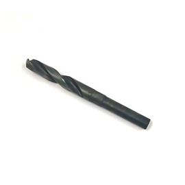 HHIP 5000-0050 17/32" High Speed Steel Silver and Deming Drill, 118 Degree Drill Point, 1/2" Straight Shank, 6" OAL