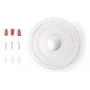 Lumicraft Lampara Led Panel Plafon 18 Watts Blanca Con Textura