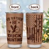 BDANTUMBLER Duck Hunting Gifts Tumbler 20oz, Duck Hunting Gifts for